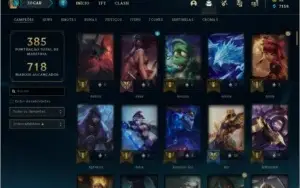 Conta de LoL