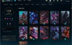 Conta de LoL