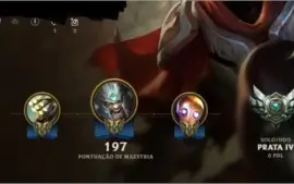 Conta League Of Legend Prata IV