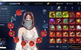 TAOISTA + SKILLS E PETS EPICOS + COURO DE DRAGÃO LENDÁRIO