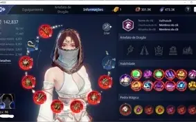 TAOISTA + SKILLS E PETS EPICOS + COURO DE DRAGÃO LENDÁRIO