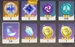 Conta hu tao + ayaka e arma 5* AR38