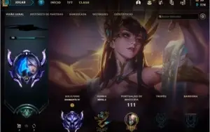 Conta League of Legends, Diamante IV, 61% de winrate