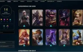 Conta League of Legends, Diamante IV, 61% de winrate
