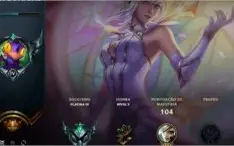 Conta league of legends Platina IV, 47 champs, 23 skins