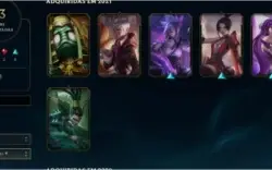 Conta league of legends Platina IV, 47 champs, 23 skins