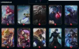 Conta de LOL (de brinde valorant tb)