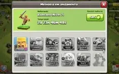CLASH OF CLANS CV10 ~ OLD ACC ~ COLECIONADOR RARA