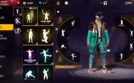 Conta De Free Fire Extremamente Rara E Antiga