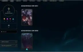 Conta League Of LegendS