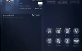 Clã nível 48 (top 4 do servidor por lvl)  servidor SA 11