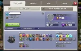 CONTA CLASH OF CLANS CV9