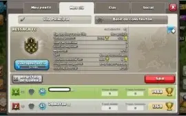 CONTA CLASH OF CLANS CV9