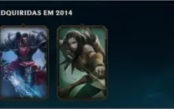 CONTA LOL SMURF PRATA 2, 48 CHAMPS E 17 SKINS - S3