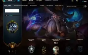 CONTA LOL SMURF PRATA 2, 48 CHAMPS E 17 SKINS - S3