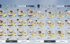 Tower of Fantasy lvl 80 com 4 comps