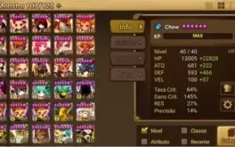 Conta Summoner Wars late game