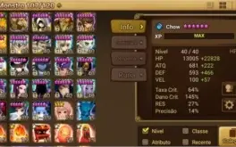 Conta Summoner Wars late game