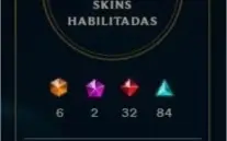 Conta League of Legends 320 skins +
