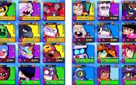 Brawl Stars | 5 Lendários - 50/85 - 14K Troféus