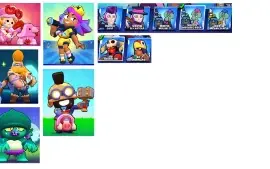 Brawl Stars | 5 Lendários - 50/85 - 14K Troféus