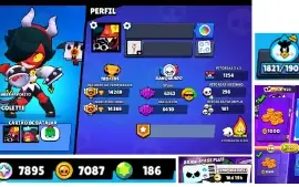 Brawl Stars | 5 Lendários - 50/85 - 14K Troféus