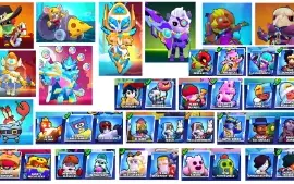 Brawl Stars | 5 Lendários - 50/85 - 14K Troféus