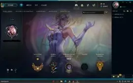 Conta de league of legends