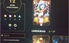 Conta LOL com aphelios skin, borda e chroma / passe ativo