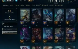 Esmeralda 2 com 35 Champs e 9 Skins +4 Fragmentos