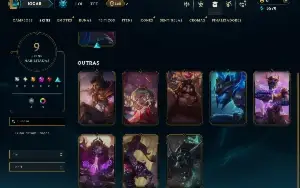 Esmeralda 2 com 35 Champs e 9 Skins +4 Fragmentos