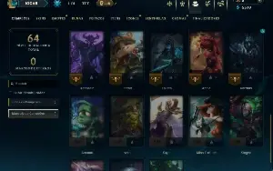 Esmeralda 2 com 35 Champs e 9 Skins +4 Fragmentos