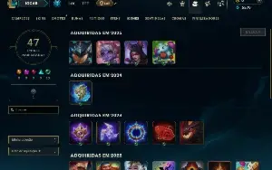 Esmeralda 2 com 35 Champs e 9 Skins +4 Fragmentos