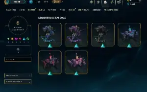 Esmeralda 2 com 35 Champs e 9 Skins +4 Fragmentos