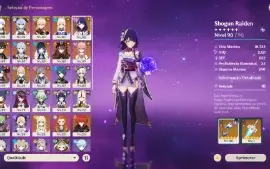 AR56, 21T5 Ganyu C1, Yelan + Bis, Kazuha, Hutao Kokomi,Zhong