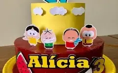 Arquivo Topo De Bolo - Turma Da Mônica