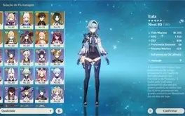 AR47/ EULA+PINHOS / XIAO / ZHONGLI / KOKOMI / YOIMIYA