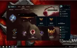 CONTA OURO 3/OURO 5, TODOS CAMPEÕES, 152 SKINS E 52K DE EA.