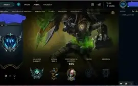 Conta Platina IV // 88 skin é dois cromas
