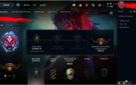 Conta de LoL com 300 Skins