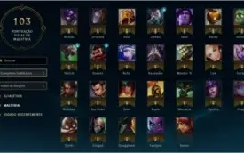 Conta lol platina 4, 40 champs,10 skins