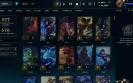 Conta lol, com 1116 RP, 153 skins