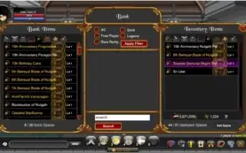 Conta lvl 100 AQW