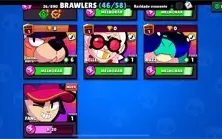Conta Brawl Stars 19K de Troféu Brawl 46/58 Diversas Skins