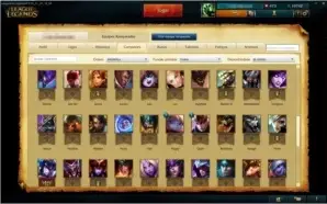 Conta LoL com Riven Campeonato e Kayle Juíza +77chmp 52skins