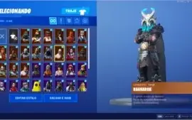 Conta de Fortnite com os passes 5,6,7,8,9 completos