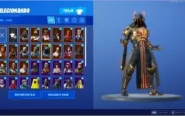 Conta de Fortnite com os passes 5,6,7,8,9 completos
