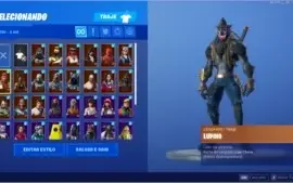 Conta de Fortnite com os passes 5,6,7,8,9 completos