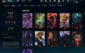 Fullacesso - Conta De 2013 - 163 Skins - Level 391 - 167 Cam