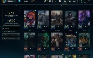 Fullacesso - Conta De 2013 - 163 Skins - Level 391 - 167 Cam
